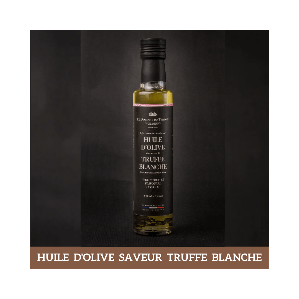 Huile d'olive saveur Truffe Blanche