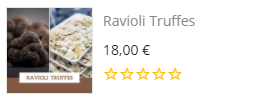 ravioli truffes